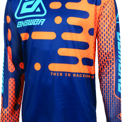 תשובה 23.5 Arkon Boost Jersey Navy/Orange/Blue Youth - Large