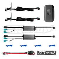 XK Glow 2xRGB Demon Eye Million Color XKGLOW אפליקציה מבוקרת לסמארטפון