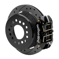 Wilwood Small Ford 11 אינץ' מזויפת Dynapro Low-Profile בלם חניה אחורי (קדוח ומחורץ)