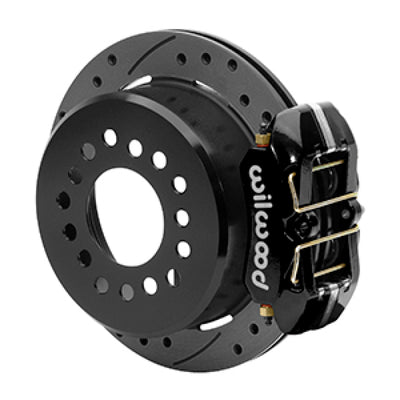 Wilwood Small Ford 11 אינץ' מזויפת Dynapro Low-Profile בלם חניה אחורי (קדוח ומחורץ)