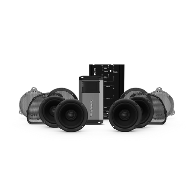 Rockford Fosgate 2014+ Harley Davidson Road Glide/Street Glide Ultra Stage 2 ערכת שמע