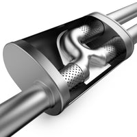 MagnaFlow 2018+ ג'יפ רנגלר 3.6 ל' אגזוז סרן-גב כפול קצה מלוטש