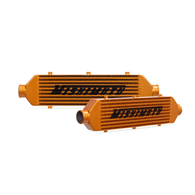 Mishimoto Universal Gold Z Line Intercooler גודל כולל: 28x8x3 גודל ליבה: 21x6x2.5 כניסה / יציאה