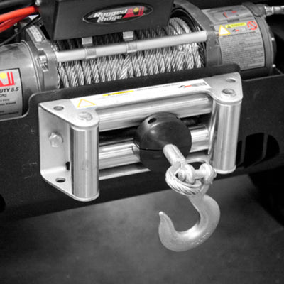 פקק כבל כננת רכס קשוח שחור