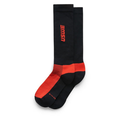 USWE Rapp Moto Sock Flame Red - מידה 43/45