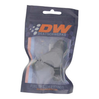 DeatschWerks 8AN התלקחות זכר ל-8AN התלקחות זכר עד 10AN התלקחות זכר Y - התאמה שחורה מט אנודיז