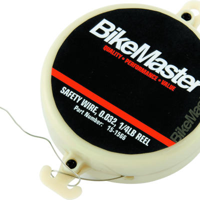 סליל חוטי בטיחות של BikeMaster 0.032 אינץ' - 1/4 פאונד