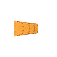 KC HiLiTES FLEX ERA LED בר 10 אינץ'. מגן אור - ענבר (SHIELD בלבד)