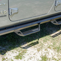 N-Fab Predator Pro Step System 2018 ג'יפ רנגלר JL 4 דלתות שטח - טקס שחור