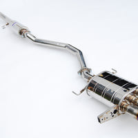 Invidia 17+ Honda Civic SI Hatchback Q300 טריפל טיטניום טיפ Cat-back