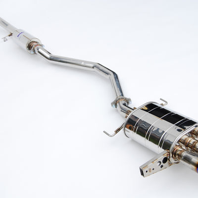 Invidia 17+ Honda Civic SI Hatchback Q300 טריפל טיטניום טיפ Cat-back