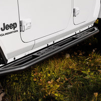 Rampage 20-22 Jeep Gladiator SRS Sidebar Rock Crawler Steps - שחור