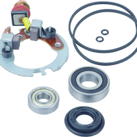 BikeMaster Kawasaki Starter Rebuild עם מברשת