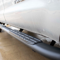 Fishbone Offroad 07-21 Toyota Tundra Double Cab מדרגות צד סגלגלות - מרקם שחור
