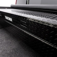 ארגז כלים למשאית סלולרית מאלומיניום (56 אינץ') - שחור