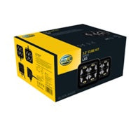 Hella Universal Black Magic 3.2in LED Cube Kit - Spot Beam