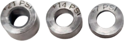 Boundary Nissan VQ (כל הסוגים) VHR Shim Kit (10/20/30 PSI) - 3 Shims