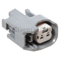 NAMZ 06-17 V-Twin Delphi OEM מחבר מזרק דלק קדמי ואחורי עם טרמינלים + אטמים + מנעול Scndry