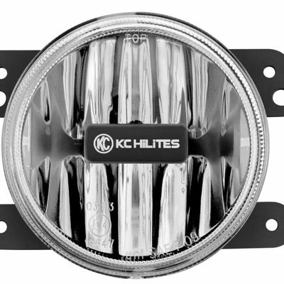 KC HiLiTES 10-18 ג'יפ JK 4in. Gravity G4 LED אור 10w SAE/ECE קרן ערפל שקופה (יחיד)