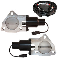 QTP 3in Bolt-On QTEC Dual Electric Cutout Valves - זוג