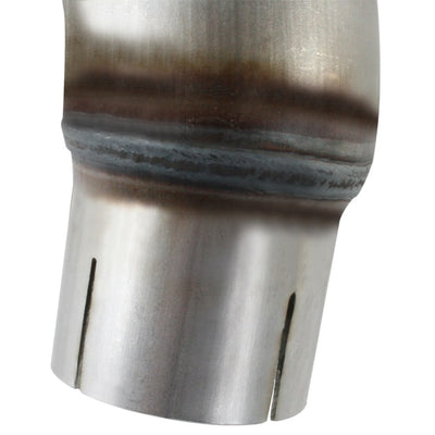 aFe Twisted Steel Delete Down-Pipe ו-Y-Pipe 2 עד 2-1/2 אינץ' פלדת אלום פלדה 12-16 ג'יפ רנגלר