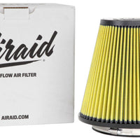 מסנן אוויר אוניברסלי של Airaid - קונוס 6 אינץ' FLG x 10-3/4x7-3/4 אינץ' B x 7x4 אינץ' T x 9 אינץ' H - Synthaflow