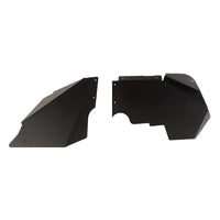 Rugged Ridge Fender Liners אלומיניום קדמי שחור 07-18 ג'יפ רנגלר JK/JKU