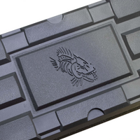 Fishbone Offroad 07-18 שברולט סילברדו 1500/2500/3500 מדרגות צד סגלגלות במונית צוות - מרקם שחור