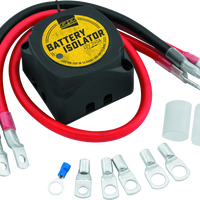 QuadBoss מבודד סוללות כפול עם ערכה