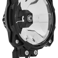 KC HiLiTES 6 אינץ'. Pro6 Gravity LED Light 20W יחידה עם קרן רחבה-40 (מערכת חבילה זוגית)