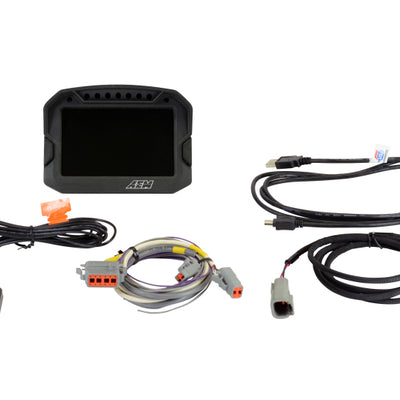 AEM CD-5G Carbon Digital Dash Display עם GPS ואנטנה בין 10Hz