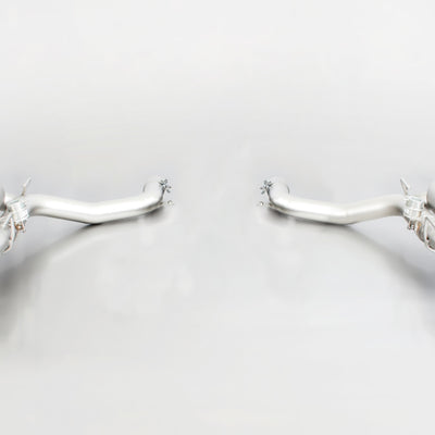 רמוס 2013 Maserati Ghibli III (לא עבור 2017) 3.0L מירוץ סרן אחורי מפלט (דרישת צינורות זנב)