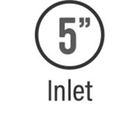 MagnaFlow Tip 1-Pk 6x13 אינץ' מזהה 5 אינץ' עם מהדק