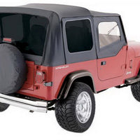 כיסוי צמיגים אוניברסלי 1999-2019 30 אינץ'-32 אינץ' - ג'ינס שחור