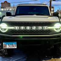 ORACLE Lighting תגי אותיות לד אוניברסלי מואר - מט גימור משטח - B ראה אחריות