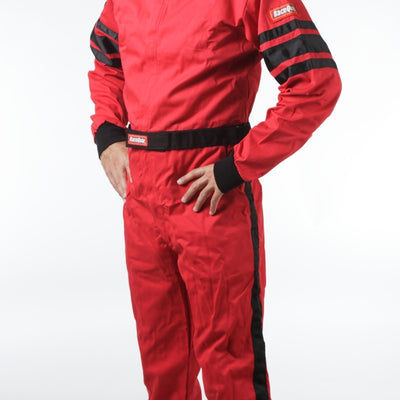 RaceQuip Red SFI-1 1-L Suit - גדול