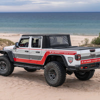 השתוללות 20-22 Jeep Gladiator Trailview Fastback - יהלום שחור