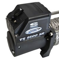 Superwinch 9500 LBS 12V DC 3/8in x 80ft חבל סינתטי Tiger Shark 9500 Winch