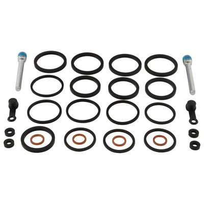 All Balls Racing 02-07 Honda CB900F (919) ערכת בנייה מחדש של קליפר קדמית