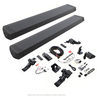 RealTruck 18-24 Jeep Wrangler 2dr VoltStep Electric Running Board Kit (ללא מקדחה) - Tex. Blk