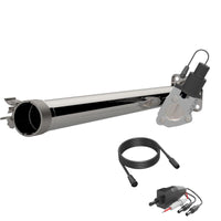 QTP 15-18 Ford F-150 CC/EC מיטה סטנדרטית 2.5 אינץ' 304SS אגרסיבי מגזרת Mid Pipe