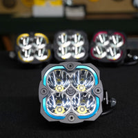 KC HiLiTES FLEX ERA 4 צבע טבעת מסגרת כחול (ea)