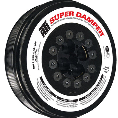 דמפר ATI - 7.98 אינץ' - פלדה - 8 Grv - Cummins - 2003-07.5 - 5.9L - 3 Ring Hvy - דיזל