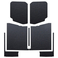 DEI 20-22 Jeep Gladiator JT 4-Dor Mat Boom Mat Kit Complete Headliner - 7 חלקים - שחור