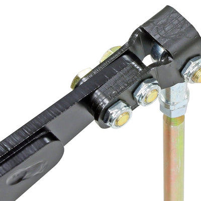 RockJock Antirock כפול גזירה קצה תושבת ערכת אורך זרוע חוץ. 1.5 אינץ' עד 1.25 אינץ' היסט קישור