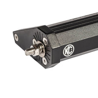 KC HiLiTES ג'יפ JK 50in. תקורה Xross Bar Light Mount (בר בלבד/תושבת דרוש) - שחור