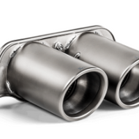 Akrapovic 2018 Porsche 911 GT3 (991.2) סט צינור זנב (טיטניום)