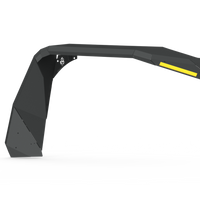 Road Armor 18-20 Jeep Wrangler JL Stealth Fender Front Flare w/Switchback LED DRL - Tex Blk