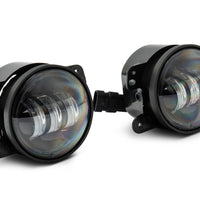 Raxiom 07-22 ג'יפ רנגלר JK/JL Axial Tri-Bar LED ערפל פנסי ערפל- לבן