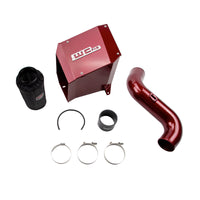 Wehrli 07.5-10 שברולט Duramax LMM 4in intake kit - WCFab Red